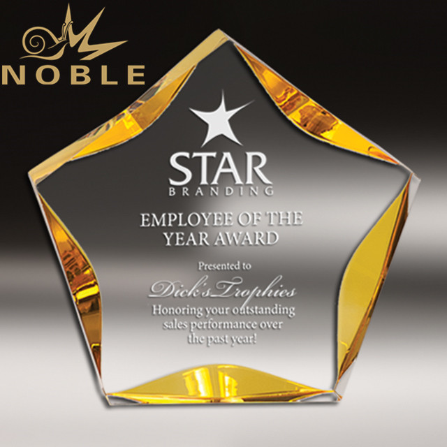 Acrylic Gold Accented Luminary Star Trophy Award Buy Star Trophy