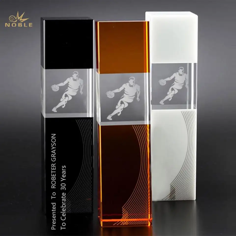 Wholesale 3D Laser Engraving Custom Crystal Cube Trophy Buy Custom
