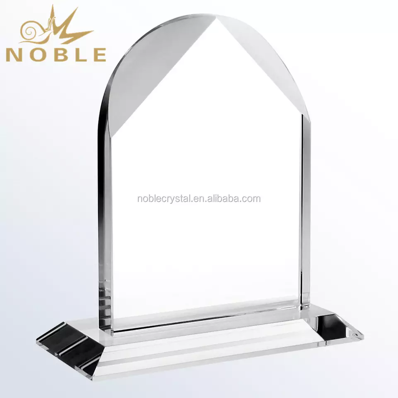 Noble Customized Arched Crystal Blank Trophy Plaques Buy Blank Trophy