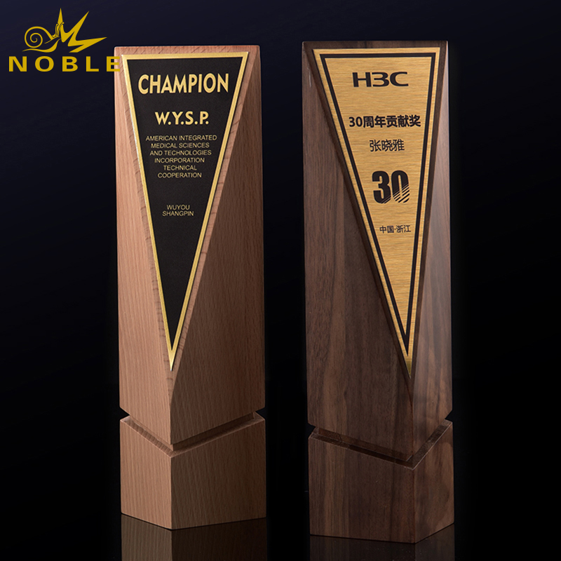 New Design Wooden Award Trophy Yiwu Noble Import & Export Co., Ltd.