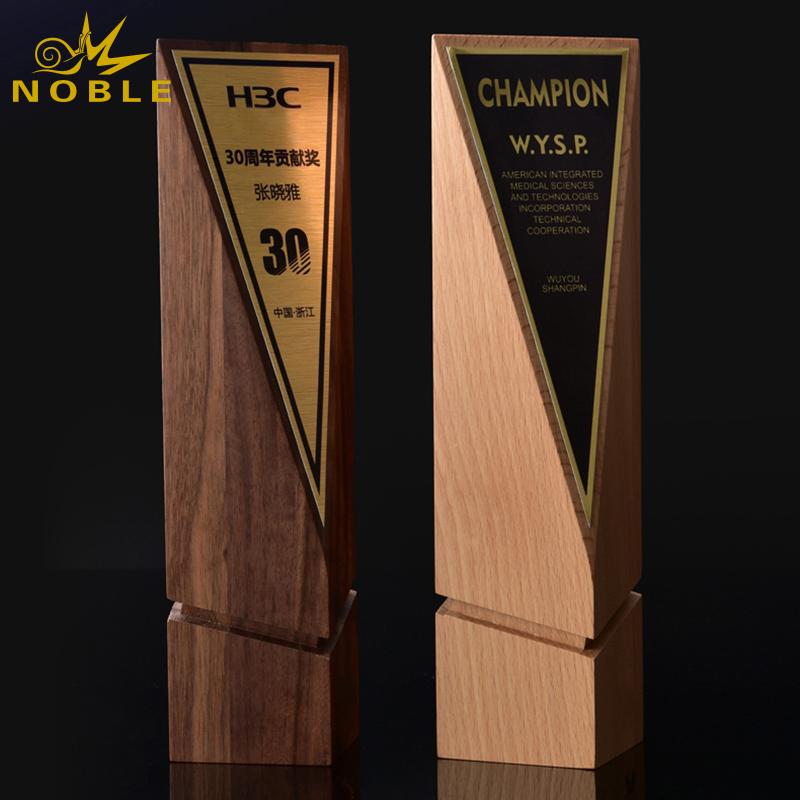 New Design Wooden Award Trophy Yiwu Noble Import & Export Co., Ltd.